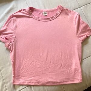 SHEIN Pink Crop Top